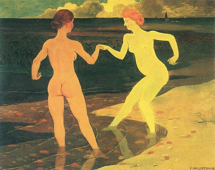 The Mistress and the Servant,, Felix Vallotton